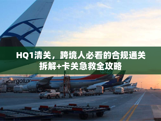 HQ1清关，跨境人必看的合规通关拆解+卡关急救全攻略