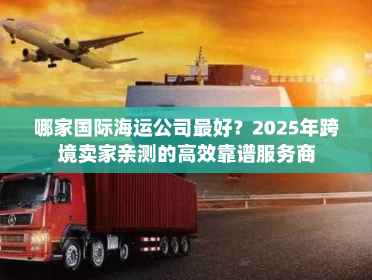 哪家国际海运公司最好？2025年跨境卖家亲测的高效靠谱服务商