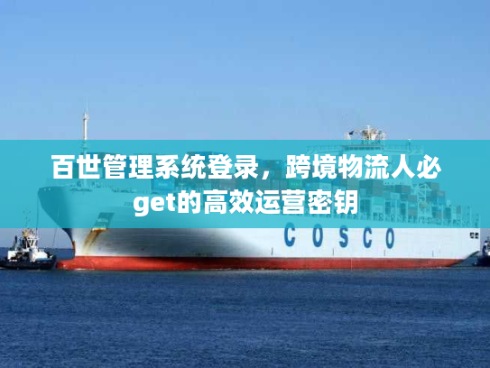 百世管理系统登录,跨境物流人必get的高效运营密钥 百世管理系统登录,跨境物流人必get的高效运营密钥