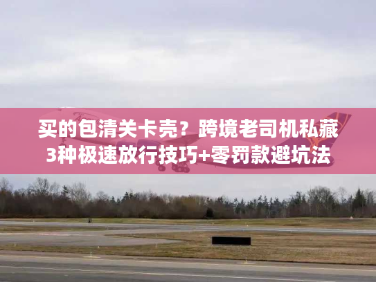 买的包清关卡壳？跨境老司机私藏3种极速放行技巧+零罚款避坑法