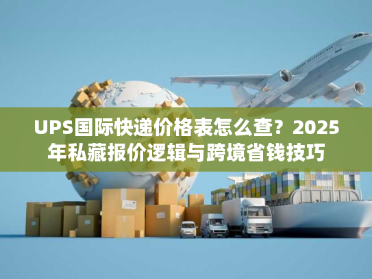 UPS国际快递价格表怎么查？2025年私藏报价逻辑与跨境省钱技巧
