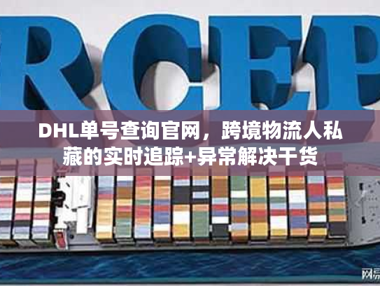 DHL单号查询官网，跨境物流人私藏的实时追踪+异常解决干货
