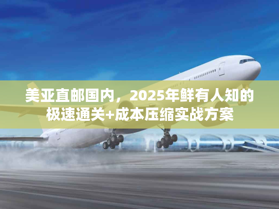 美亚直邮国内,2025年鲜有人知的极速通关+成本压缩实战方案 美亚直邮国内,2025年鲜有人知的极速通关+成本压缩实战方案