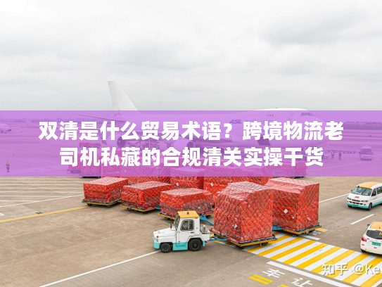 双清是什么贸易术语？跨境物流老司机私藏的合规清关实操干货