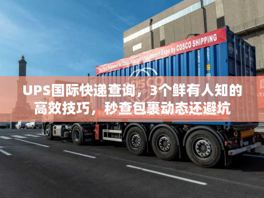 UPS国际快递查询，3个鲜有人知的高效技巧，秒查包裹动态还避坑