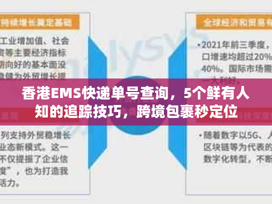 香港EMS快递单号查询，5个鲜有人知的追踪技巧，跨境包裹秒定位