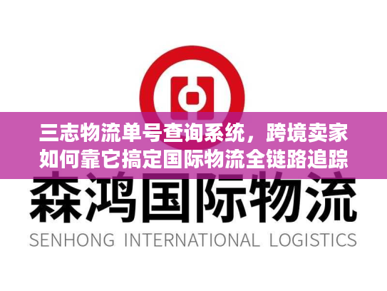 三志物流单号查询系统，跨境卖家如何靠它搞定国际物流全链路追踪？