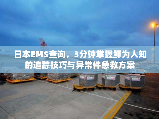 日本EMS查询，3分钟掌握鲜为人知的追踪技巧与异常件急救方案