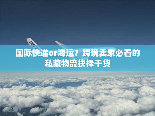 国际快递or海运？跨境卖家必看的私藏物流抉择干货