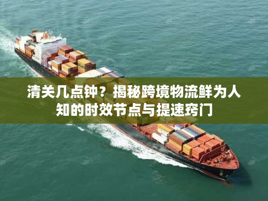 清关几点钟？揭秘跨境物流鲜为人知的时效节点与提速窍门