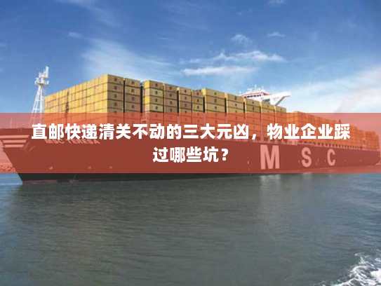 直邮快递清关不动的三大元凶,物业企业踩过哪些坑? 直邮快递清关不动的三大元凶,物业企业踩过哪些坑?