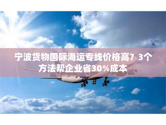 宁波货物国际海运专线价格高?3个方法帮企业省30%成本 宁波货物国际海运专线价格高?3个方法帮企业省30%成本