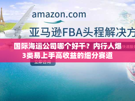 国际海运公司哪个好干?内行人爆3类易上手高收益的细分赛道 国际海运公司哪个好干?内行人爆3类易上手高收益的细分赛道