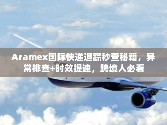 Aramex国际快递追踪秒查秘籍，异常排查+时效提速，跨境人必看