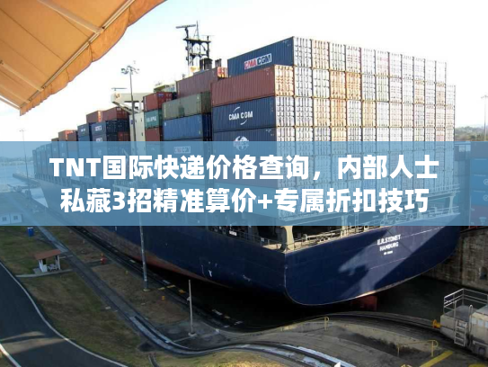 TNT国际快递价格查询，内部人士私藏3招精准算价+专属折扣技巧