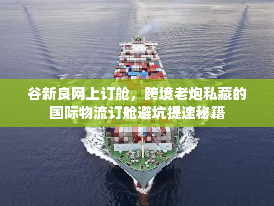 谷新良网上订舱，跨境老炮私藏的国际物流订舱避坑提速秘籍