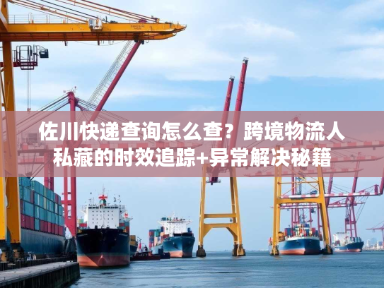 佐川快递查询怎么查？跨境物流人私藏的时效追踪+异常解决秘籍
