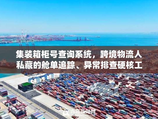 集装箱柜号查询系统，跨境物流人私藏的舱单追踪、异常排查硬核工具