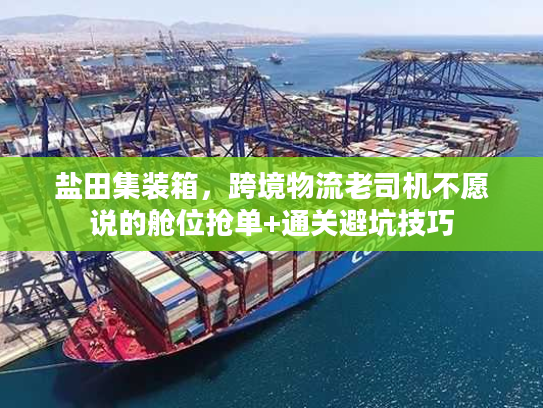 盐田集装箱，跨境物流老司机不愿说的舱位抢单+通关避坑技巧
