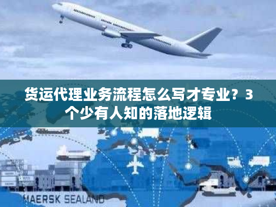 货运代理业务流程怎么写才专业?3个少有人知的落地逻辑 货运代理业务流程怎么写才专业?3个少有人知的落地逻辑