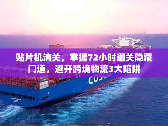 贴片机清关，掌握72小时通关隐藏门道，避开跨境物流3大陷阱