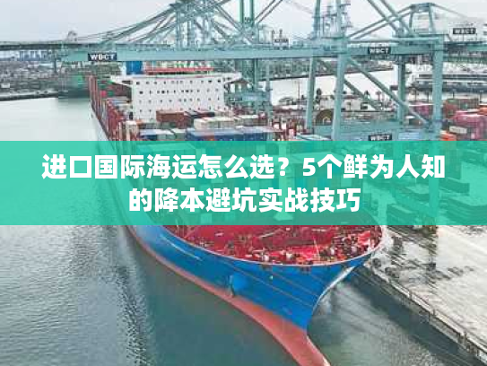 进口国际海运怎么选？5个鲜为人知的降本避坑实战技巧