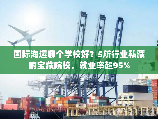 国际海运哪个学校好？5所行业私藏的宝藏院校，就业率超95%