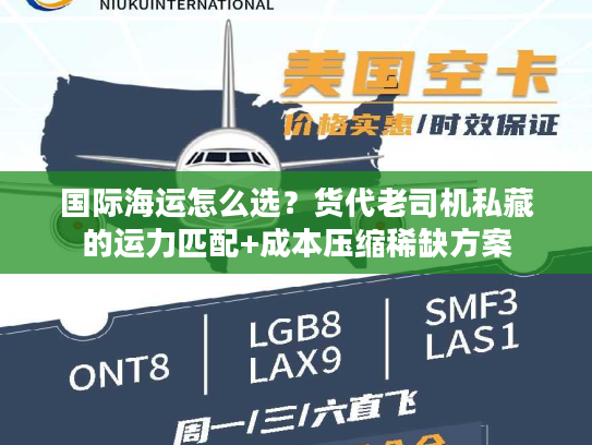 国际海运怎么选？货代老司机私藏的运力匹配+成本压缩稀缺方案