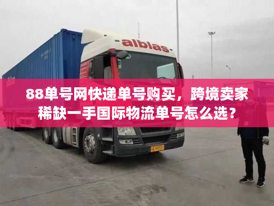 88单号网快递单号购买，跨境卖家稀缺一手国际物流单号怎么选？