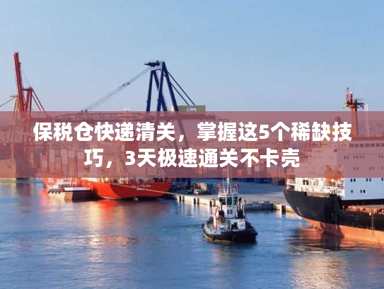 保税仓快递清关，掌握这5个稀缺技巧，3天极速通关不卡壳