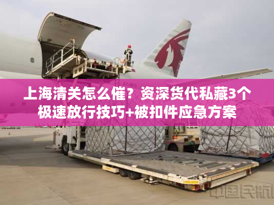上海清关怎么催？资深货代私藏3个极速放行技巧+被扣件应急方案