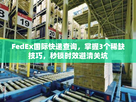 FedEx国际快递查询，掌握3个稀缺技巧，秒锁时效避清关坑