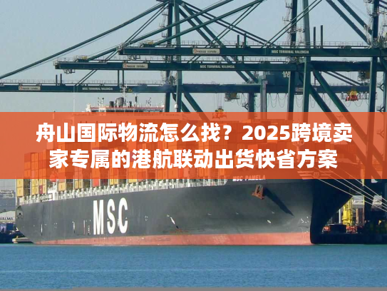 舟山国际物流怎么找？2025跨境卖家专属的港航联动出货快省方案