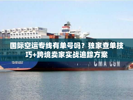 国际空运专线有单号吗？独家查单技巧+跨境卖家实战追踪方案