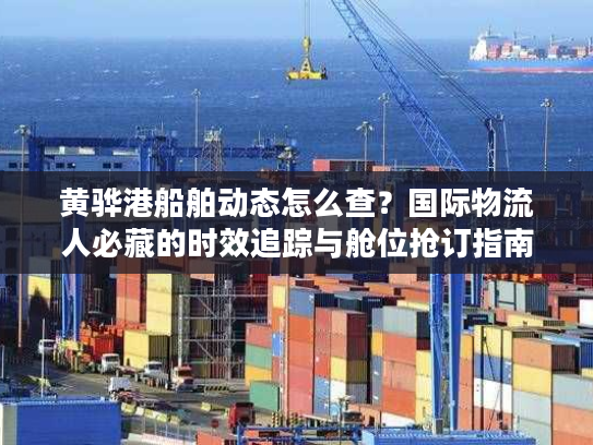 黄骅港船舶动态怎么查？国际物流人必藏的时效追踪与舱位抢订指南