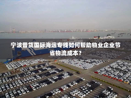 宁波普货国际海运专线如何帮助物业企业节省物流成本？