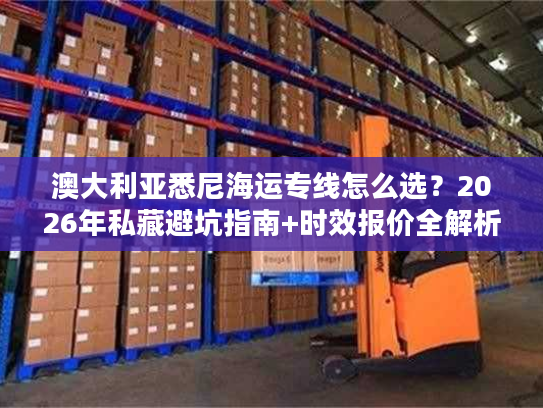 澳大利亚悉尼海运专线怎么选？2026年私藏避坑指南+时效报价全解析