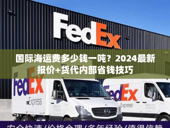 国际海运费多少钱一吨？2024最新报价+货代内部省钱技巧