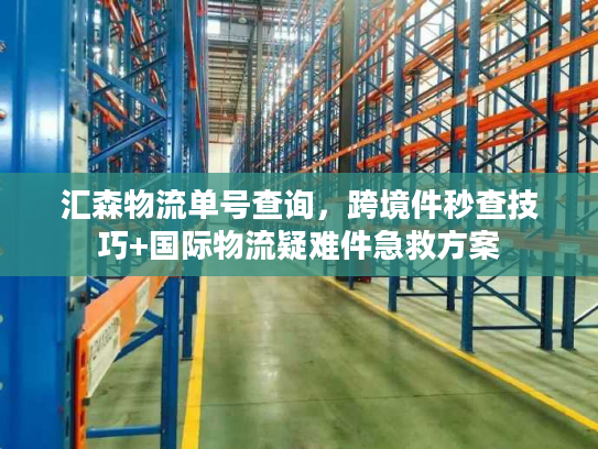 汇森物流单号查询，跨境件秒查技巧+国际物流疑难件急救方案