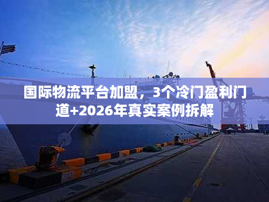 国际物流平台加盟，3个冷门盈利门道+2026年真实案例拆解