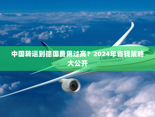 中国转运到德国费用过高?2024年省钱策略大公开 中国转运到德国费用过高?2024年省钱策略大公开