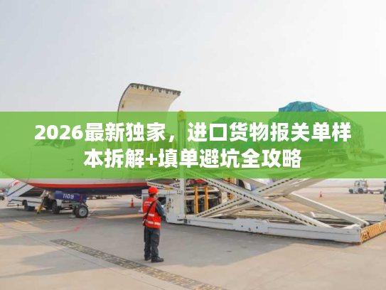 2026最新独家,进口货物报关单样本拆解+填单避坑全攻略 2026最新独家,进口货物报关单样本拆解+填单避坑全攻略