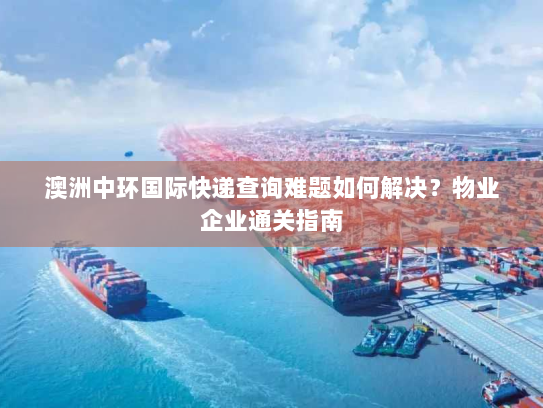 澳洲中环国际快递查询难题如何解决？物业企业通关指南