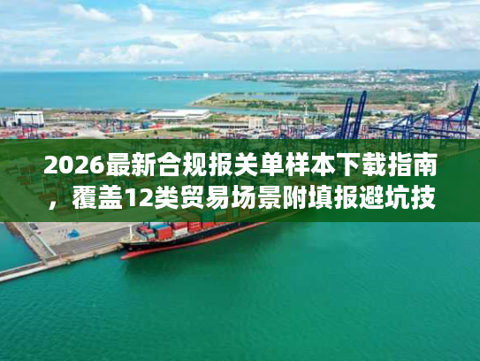 2026最新合规报关单样本下载指南，覆盖12类贸易场景附填报避坑技巧