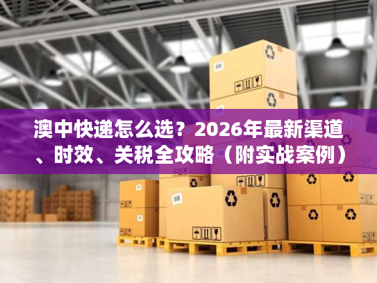 澳中快递怎么选？2026年最新渠道、时效、关税全攻略（附实战案例）