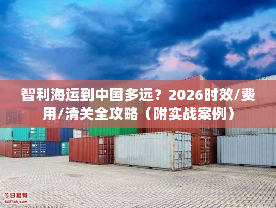 智利海运到中国多远？2026时效/费用/清关全攻略（附实战案例）