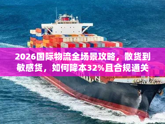2026国际物流全场景攻略,散货到敏感货,如何降本32%且合规通关? 2026国际物流全场景攻略,散货到敏感货,如何降本32%且合规通关?