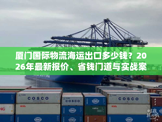 厦门国际物流海运出口多少钱？2026年最新报价、省钱门道与实战案例全览