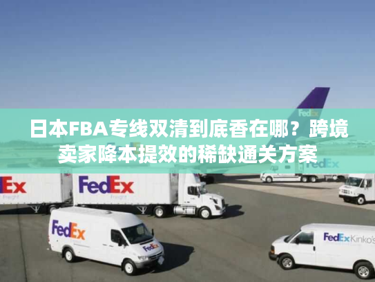 日本FBA专线双清到底香在哪？跨境卖家降本提效的稀缺通关方案