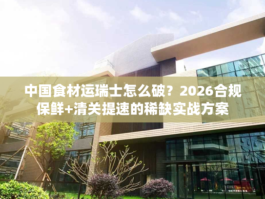 中国食材运瑞士怎么破？2026合规保鲜+清关提速的稀缺实战方案